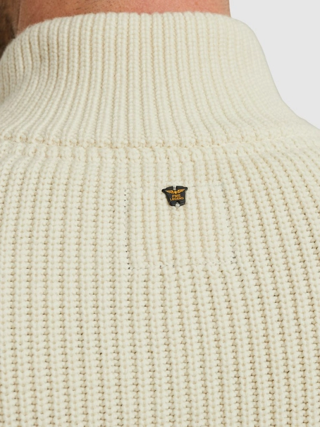 PME Legend Half zip collar cotton mix yarn