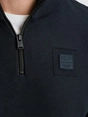 PME Legend Half zip collar cotton modal