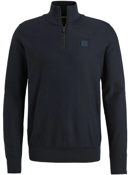 PME Legend Half zip collar cotton modal