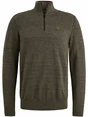 PME Legend Half zip collar cotton mouline (or