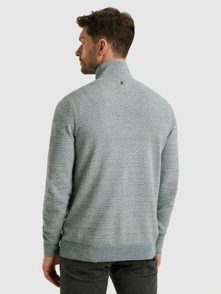 PME Legend Half zip collar cotton mouline (or