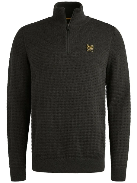 PME Legend Half zip collar cotton mouline (or