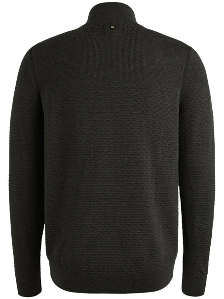 PME Legend Half zip collar cotton mouline (or