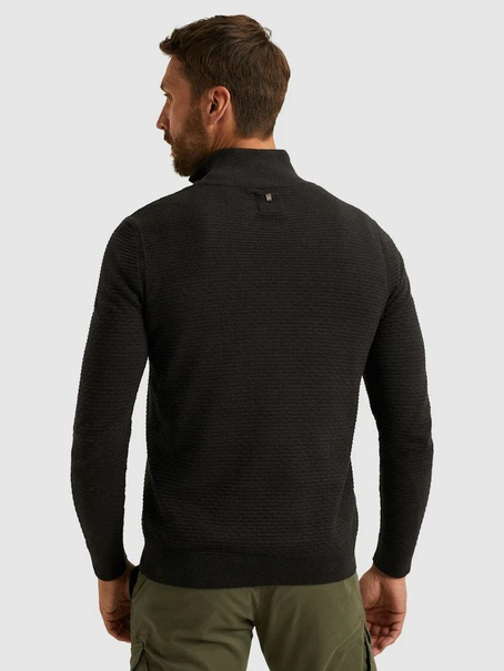 PME Legend Half zip collar cotton mouline (or