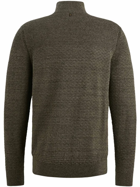 PME Legend Half zip collar cotton mouline (or