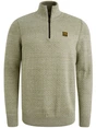 PME Legend Half zip collar cotton mouline
