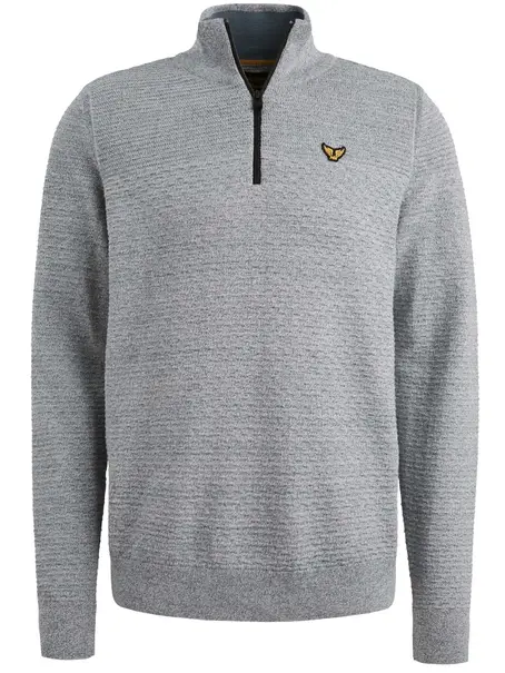 PME Legend Half zip collar cotton mouline