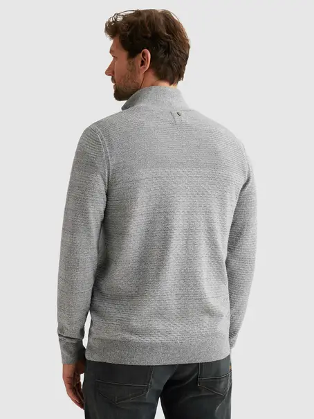 PME Legend Half zip collar cotton mouline
