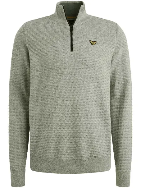 PME Legend Half zip collar cotton mouline