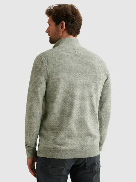 PME Legend Half zip collar cotton mouline