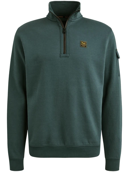 PME Legend Half zip collar interlock jersey