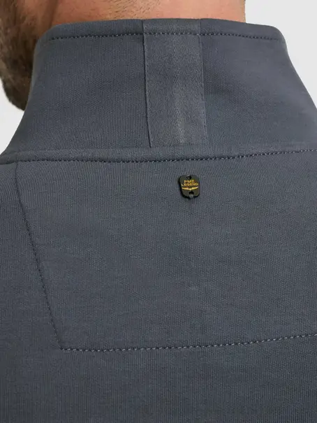 PME Legend Half zip collar interlock jersey