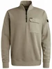 PME Legend Half zip collar knit look jersey