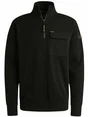 PME Legend Half zip collar knit look jersey