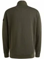 PME Legend Half zip collar knit look jersey