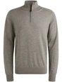 PME Legend Half zip collar merino melange