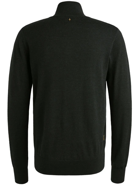 PME Legend Half zip collar merino melange