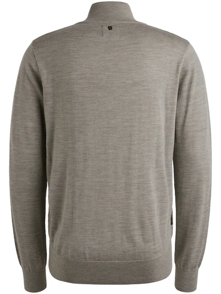 PME Legend Half zip collar merino melange