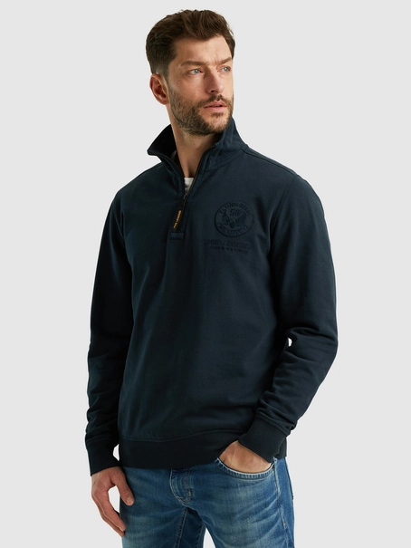 PME Legend Half zip collar soft brushed terry