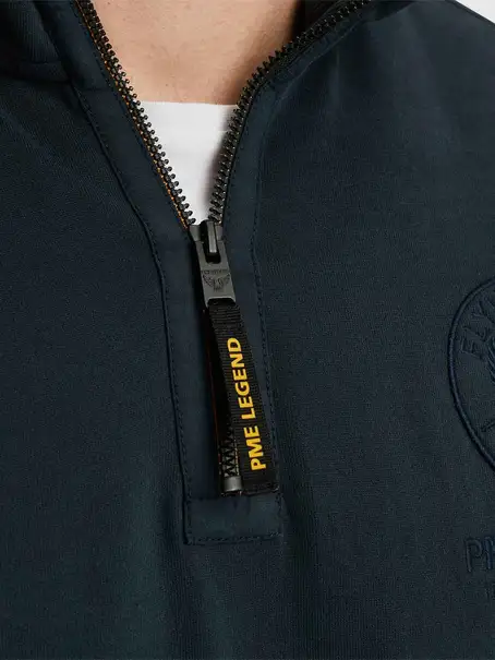 PME Legend Half zip collar soft brushed terry