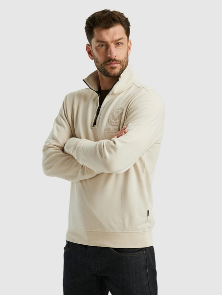 PME Legend Half zip collar soft brushed terry