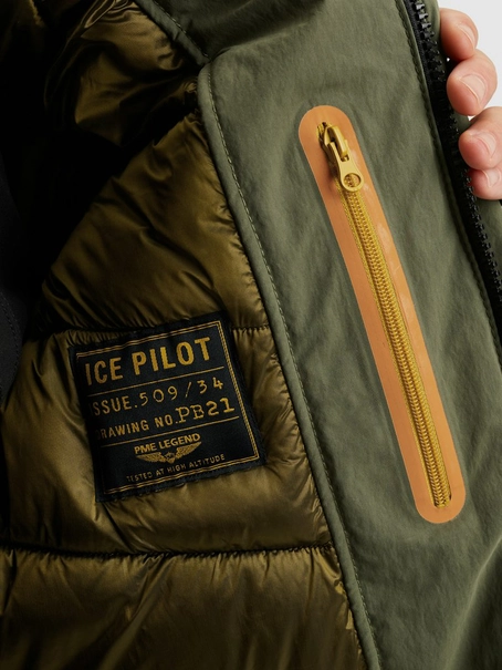 PME Legend Long jacket ICE PILOT Coated Crunc