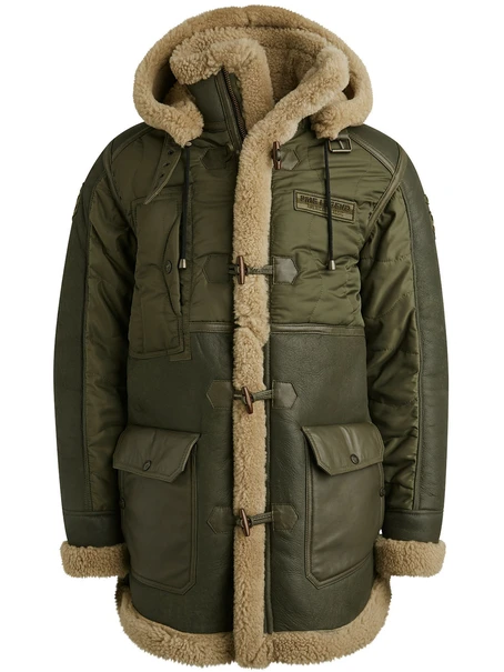 PME Legend Long jacket TORNADOR Sheepskin - A