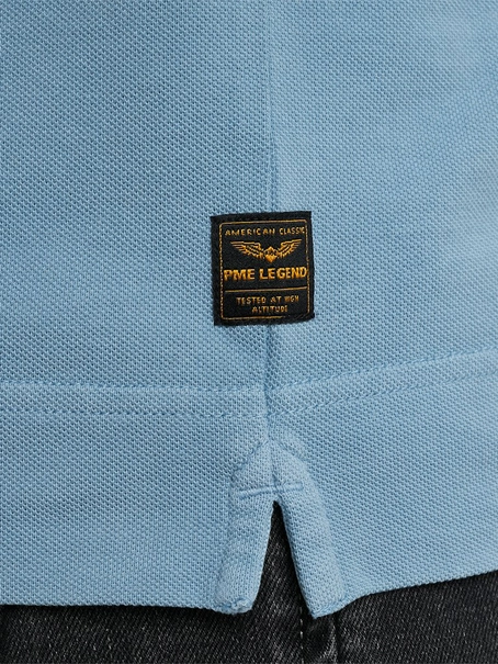 PME Legend Long sleeve polo shirt pique garme
