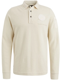 PME Legend Long sleeve polo shirt structure p