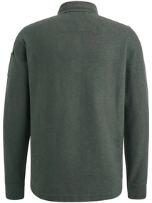 PME Legend Long sleeve polo shirt structure p