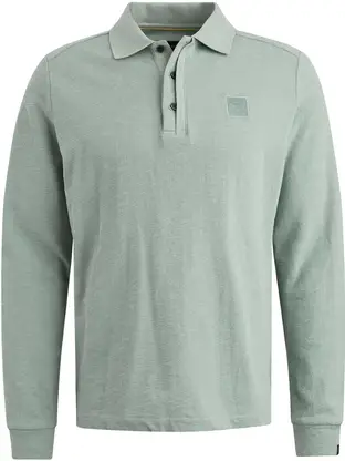 PME Legend Long sleeve polo slub jacquard jer