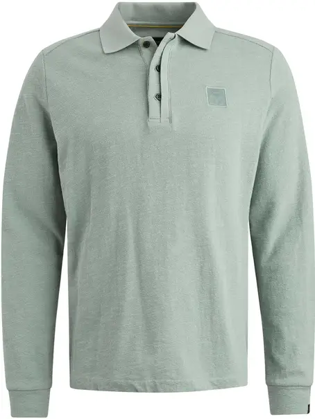 PME Legend Long sleeve polo slub jacquard jer