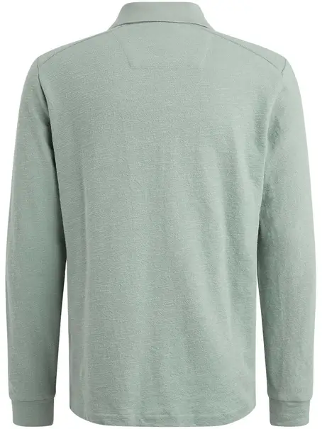 PME Legend Long sleeve polo slub jacquard jer
