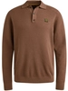 PME Legend Long sleeve polo structure knit