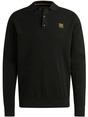 PME Legend Long sleeve polo structure knit