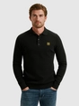PME Legend Long sleeve polo structure knit