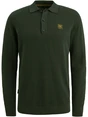 PME Legend Long sleeve polo structure knit
