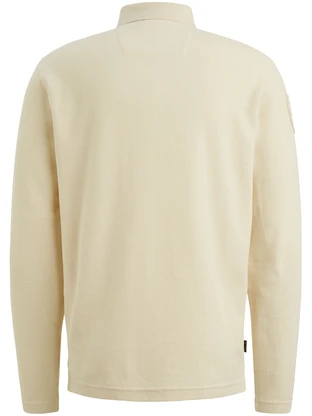 PME Legend Long sleeve polo structured pique
