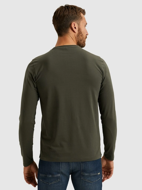 PME Legend Long sleeve r-neck cotton elastan