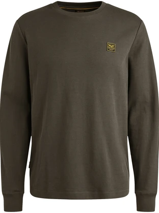 PME Legend Long sleeve r-neck mesh interlock