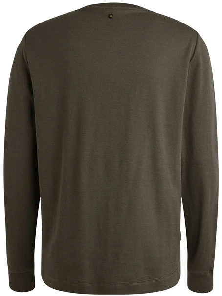 PME Legend Long sleeve r-neck mesh interlock