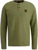 PME Legend Long sleeve r-neck structured piqu