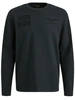 PME Legend Long sleeve r-neck structured piqu