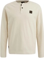 PME Legend Long sleeve r-neck structured piqu