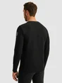 PME Legend Long sleeve r-neck structured piqu