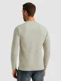 PME Legend Long sleeve r-neck structured piqu