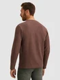 PME Legend Long sleeve r-neck structured piqu