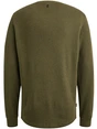 PME Legend Long sleeve r-neck waffle melange