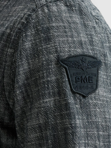 PME Legend Long Sleeve Shirt 2 tone Slub