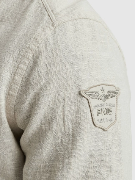 PME Legend Long Sleeve Shirt 2 tone Slub